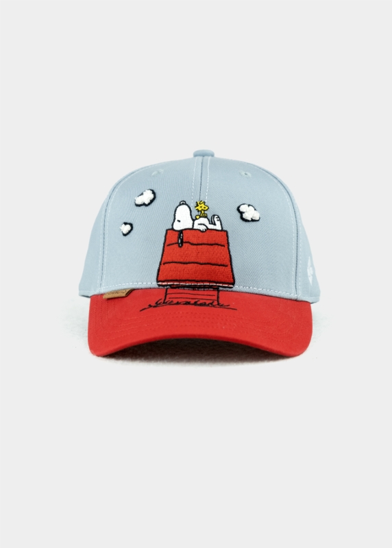 Cap "Peanuts: Snoopy schläft" - hellblau (Kinder)